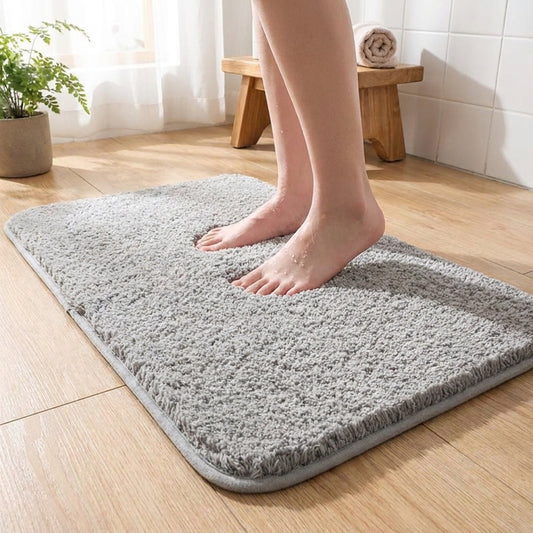 LISTINGOPT::kovosis::softhaven-plush-microfiber-bath-mat-for-comfort-safety::02-inuse