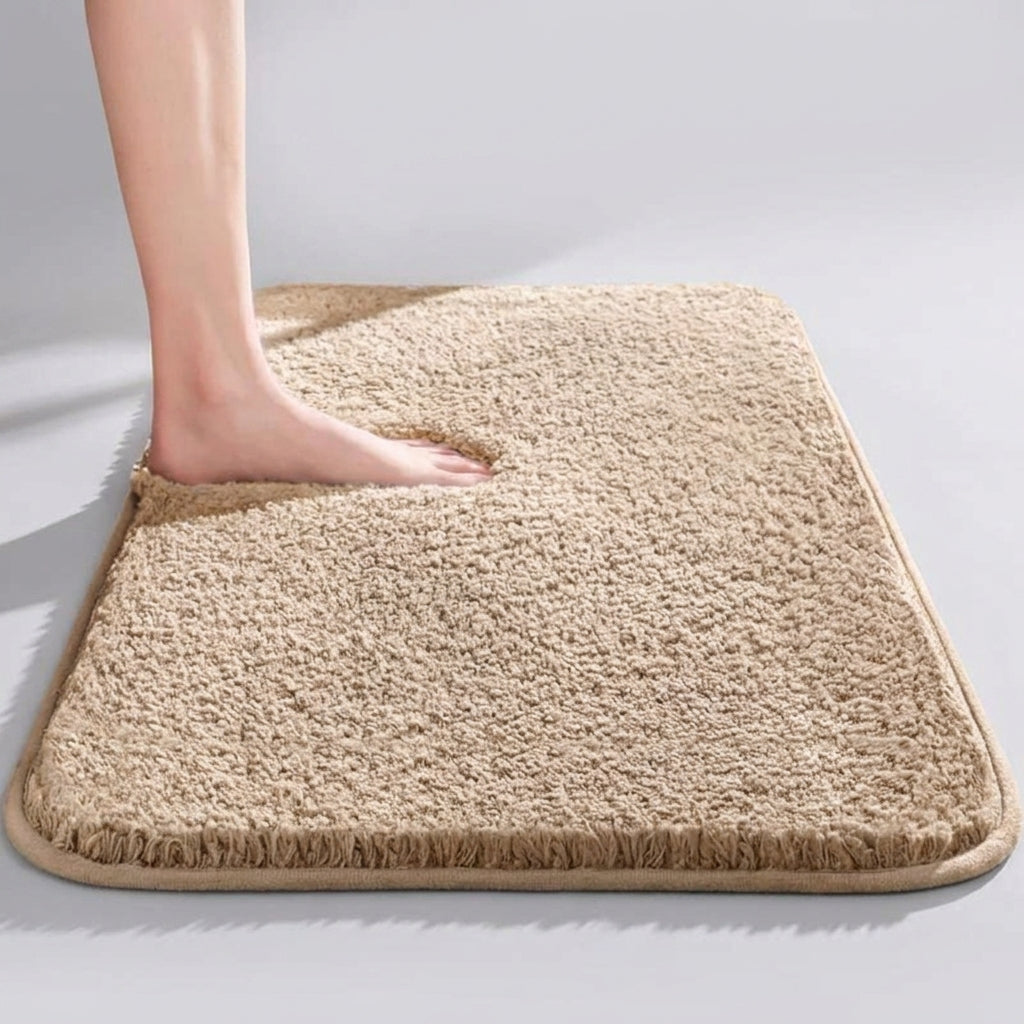 LISTINGOPT::kovosis::softhaven-plush-microfiber-bath-mat-for-comfort-safety::color-beige