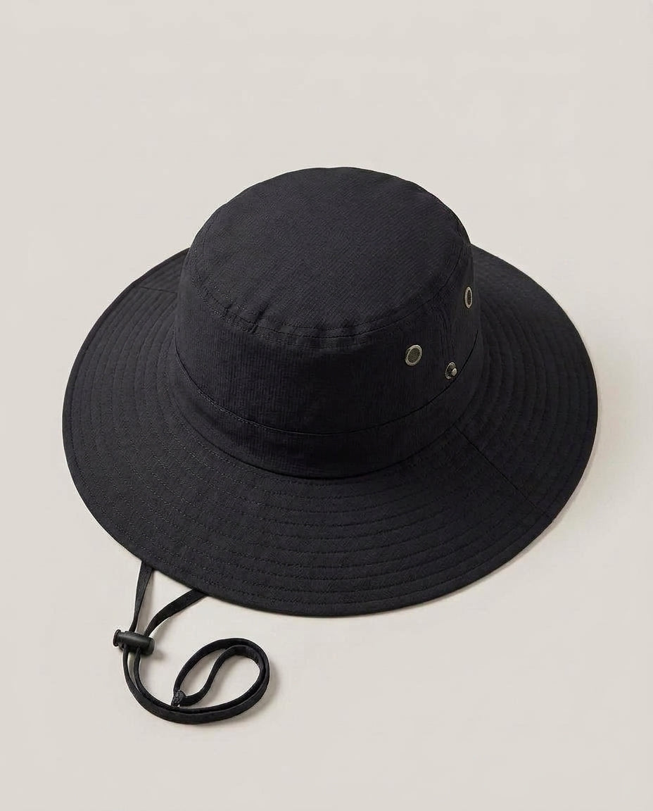 LISTINGOPT::kovosis::solguard-breathable-wide-brim-sun-hat-with-uv-protection-designed-for-outdoor-comfort-travel-and-all-day-sun-safety::color-black