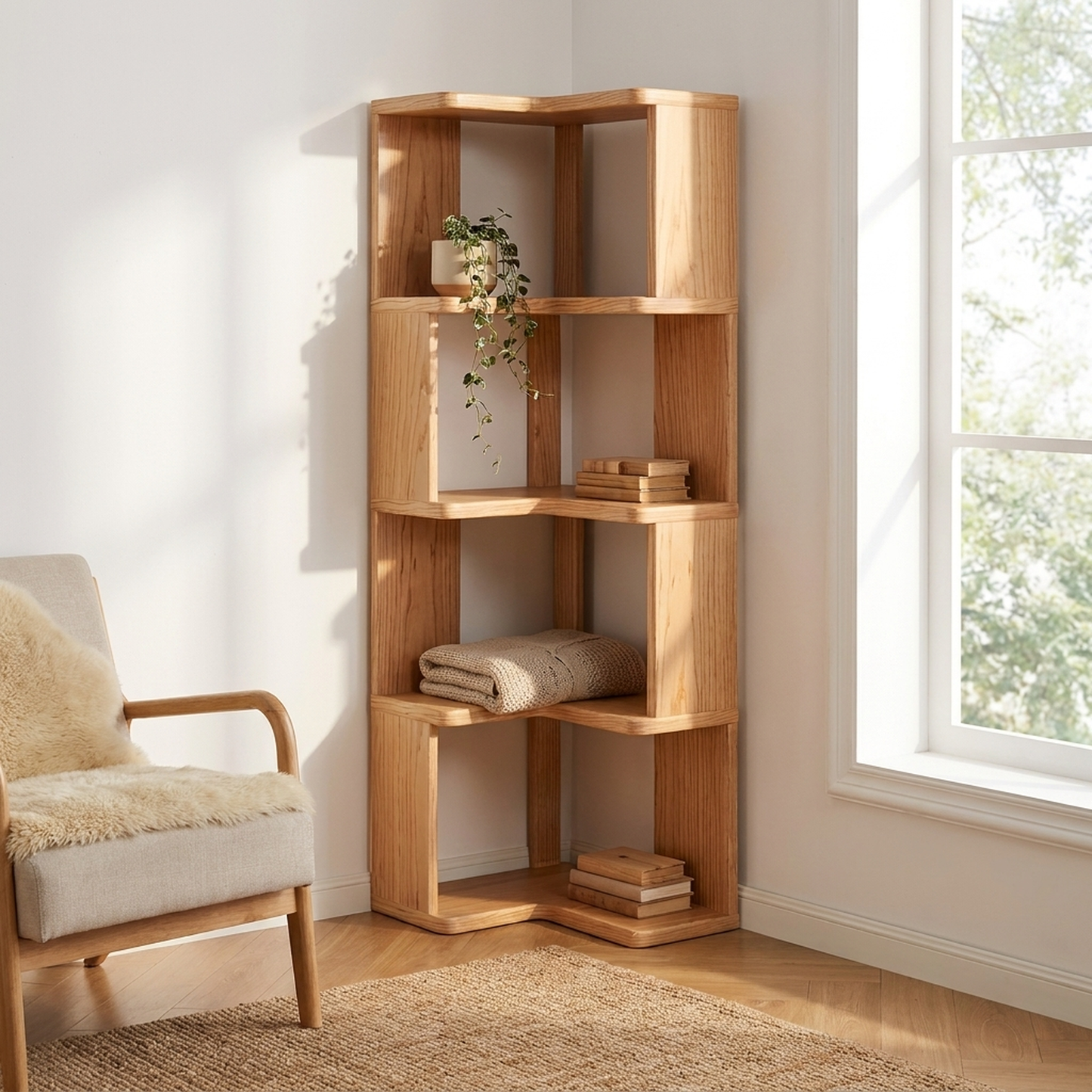 LISTINGOPT::kovosis::solid-pine-corner-cabinet-space-saving-storage::03-lifestyle