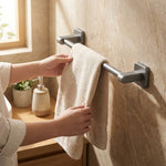 LISTINGOPT::kovosis::space-aluminum-towel-rod-self-adhesive-no-drilling-bathroom-kitchen-hand-towel-holder-plastic-base-sticky-installation::02-inuse