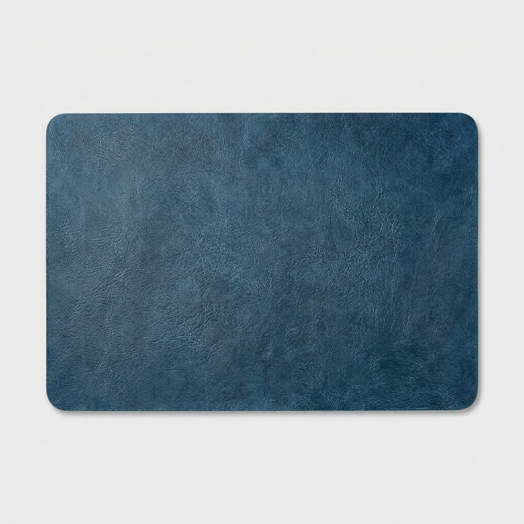 LISTINGOPT::kovosis::square-imitation-faux-leather-kitchen-dining-table-insulation-placematrestaurant-decoration-insulation-table-mat-146pcs::color-blue