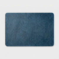 LISTINGOPT::kovosis::square-imitation-faux-leather-kitchen-dining-table-insulation-placematrestaurant-decoration-insulation-table-mat-146pcs::color-blue