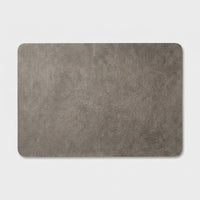 LISTINGOPT::kovosis::square-imitation-faux-leather-kitchen-dining-table-insulation-placematrestaurant-decoration-insulation-table-mat-146pcs::color-gray
