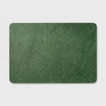 LISTINGOPT::kovosis::square-imitation-faux-leather-kitchen-dining-table-insulation-placematrestaurant-decoration-insulation-table-mat-146pcs::color-green