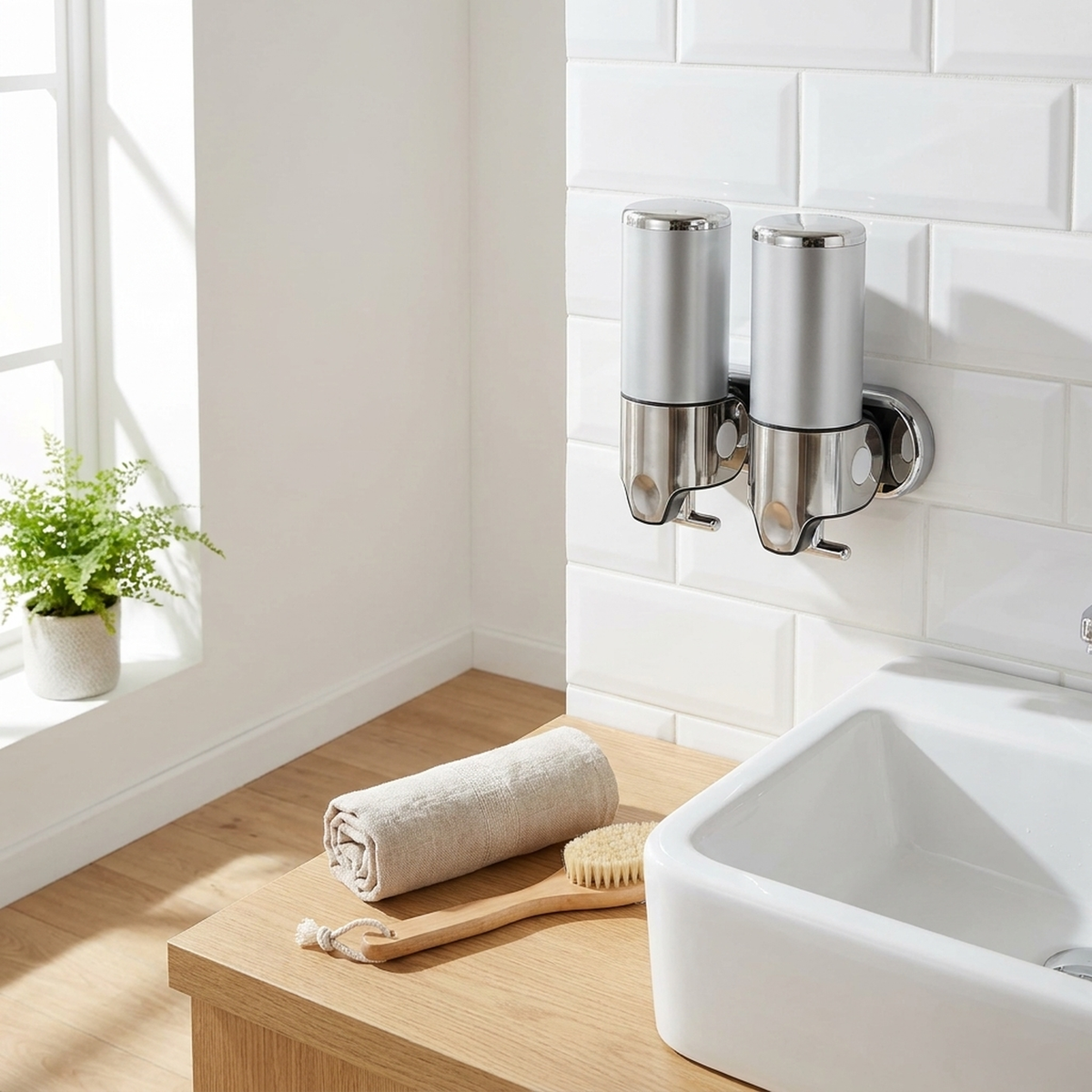 LISTINGOPT::kovosis::stainless-steel-wall-mounted-soap-dispenser-sleek-style::03-lifestyle