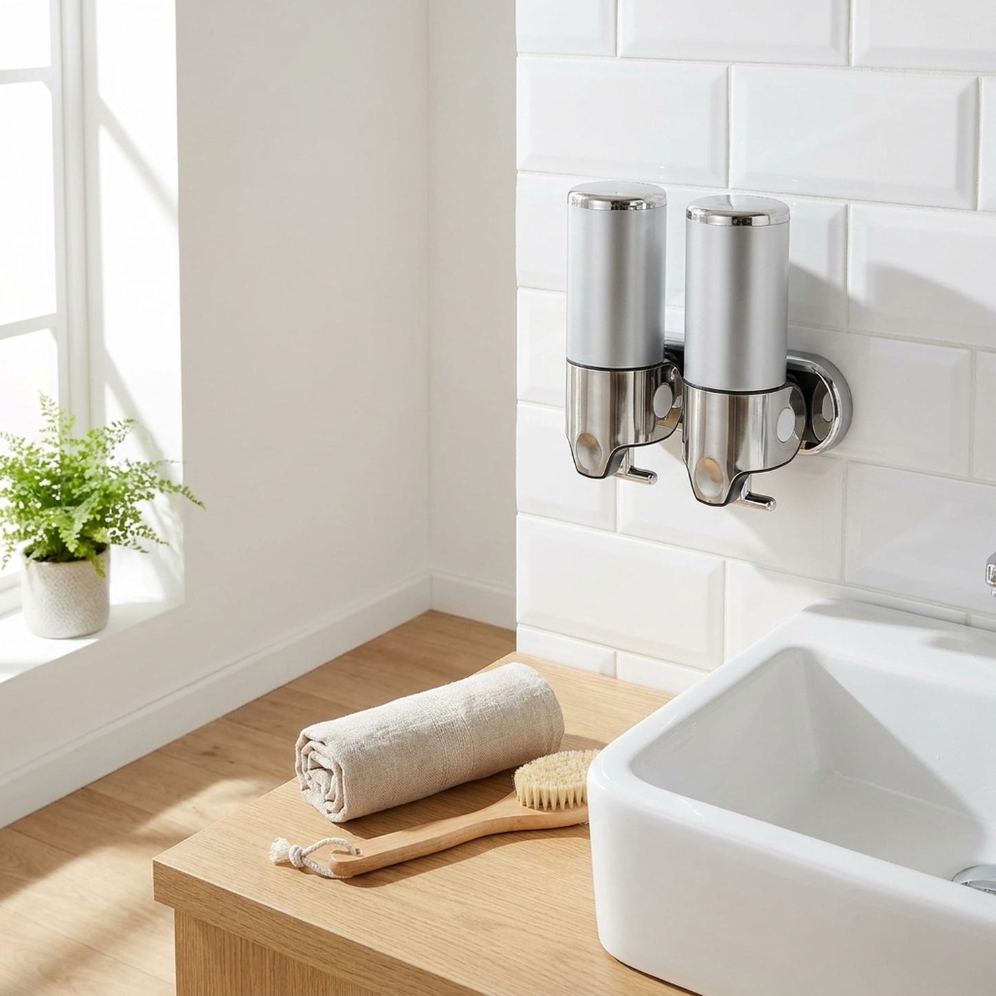LISTINGOPT::kovosis::stainless-steel-wall-mounted-soap-dispenser-sleek-style::03-lifestyle
