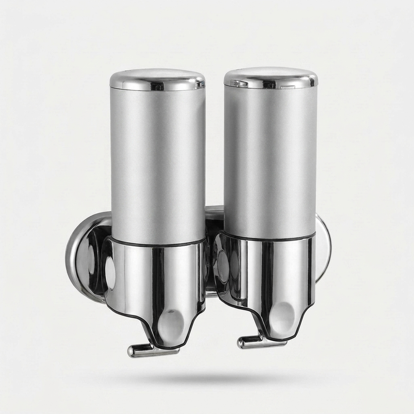 LISTINGOPT::kovosis::stainless-steel-wall-mounted-soap-dispenser-sleek-style::color-silver