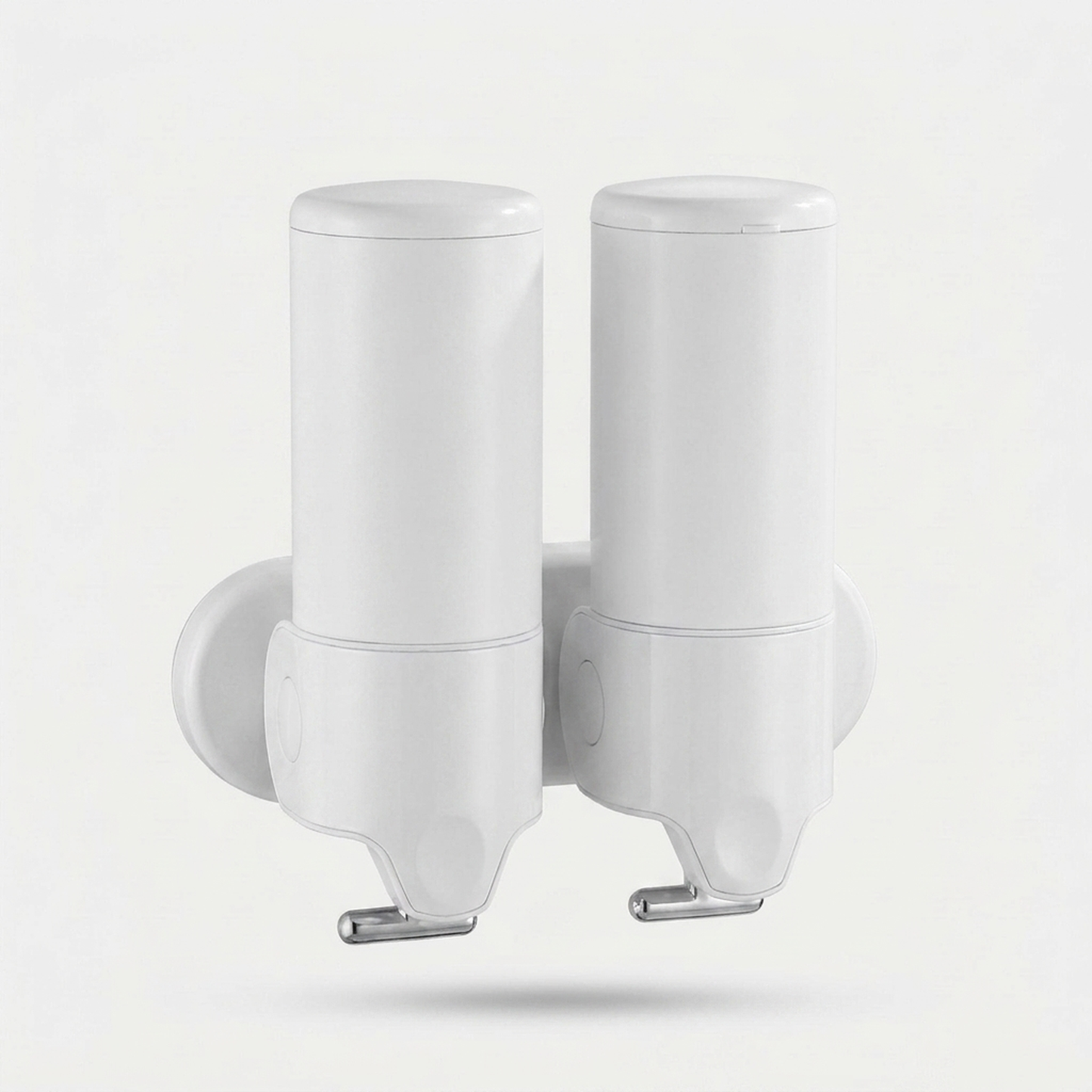 LISTINGOPT::kovosis::stainless-steel-wall-mounted-soap-dispenser-sleek-style::color-white