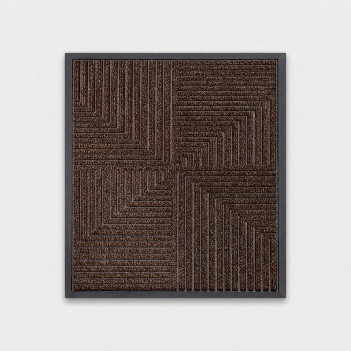 LISTINGOPT::kovosis::striped-entry-mat-for-cleaner-floors::color-brown
