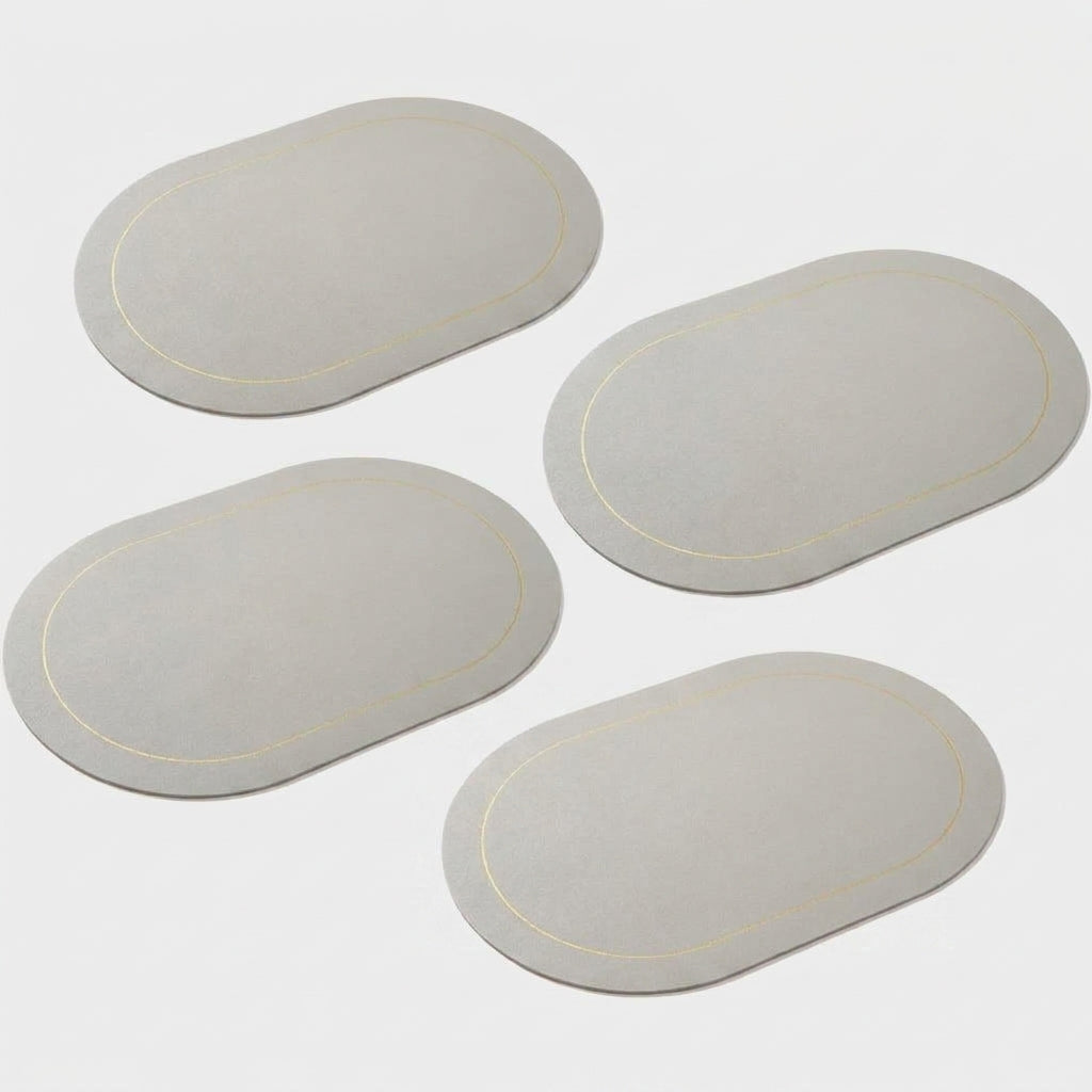 LISTINGOPT::kovosis::table-leather-placemats-set-of-146pcswashable-for-diningheat-resistant-non-slip-insulation-waterproof-place-mats::color-light-grey