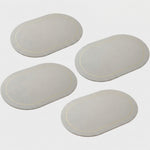LISTINGOPT::kovosis::table-leather-placemats-set-of-146pcswashable-for-diningheat-resistant-non-slip-insulation-waterproof-place-mats::color-light-grey