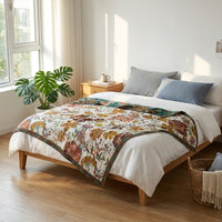 LISTINGOPT::kovosis::textile-city-floral-cotton-6-layer-gauze-towel-blanket-pastoral-style-plant-flower-throw-blanket-breathable-soft-blanket-for-bed::03-lifestyle