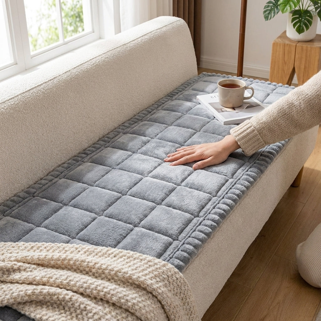 LISTINGOPT::kovosis::thicken-quilting-warm-stripe-flannel-sofa-pad-for-winter-living-room-sofa-towel-multiuse-sofa-cover-slipcover::02-inuse
