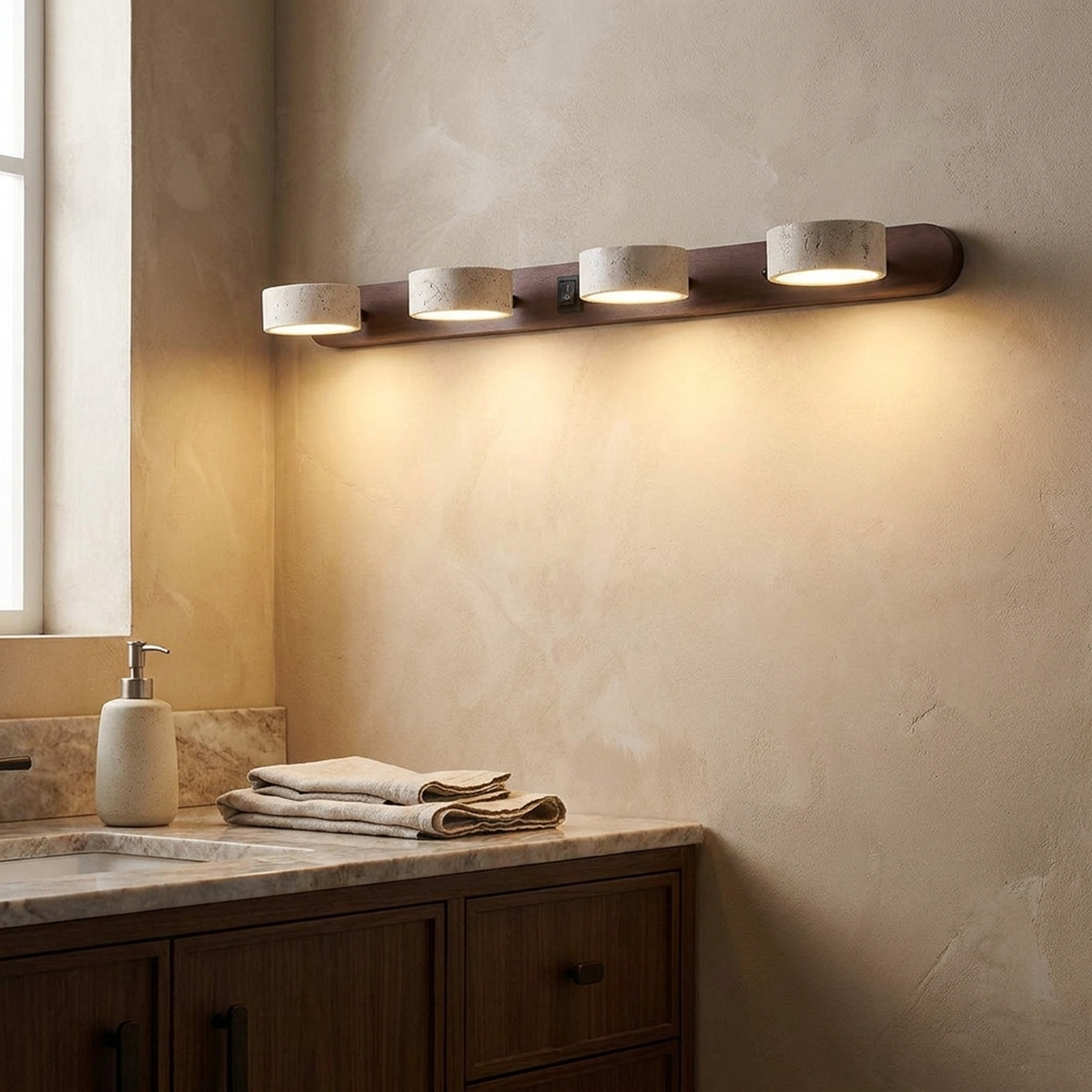 LISTINGOPT::kovosis::travertine-led-wall-light-sculptural-ambience::variant-unique-cac518485ca8da