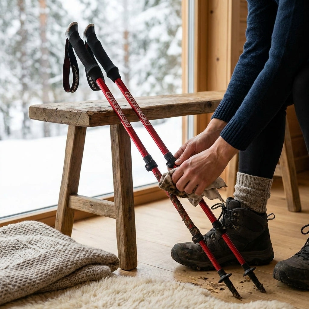 LISTINGOPT::kovosis::trekking-poles-foldable-hiking-adjustable-trail-walking-sticks::02-inuse
