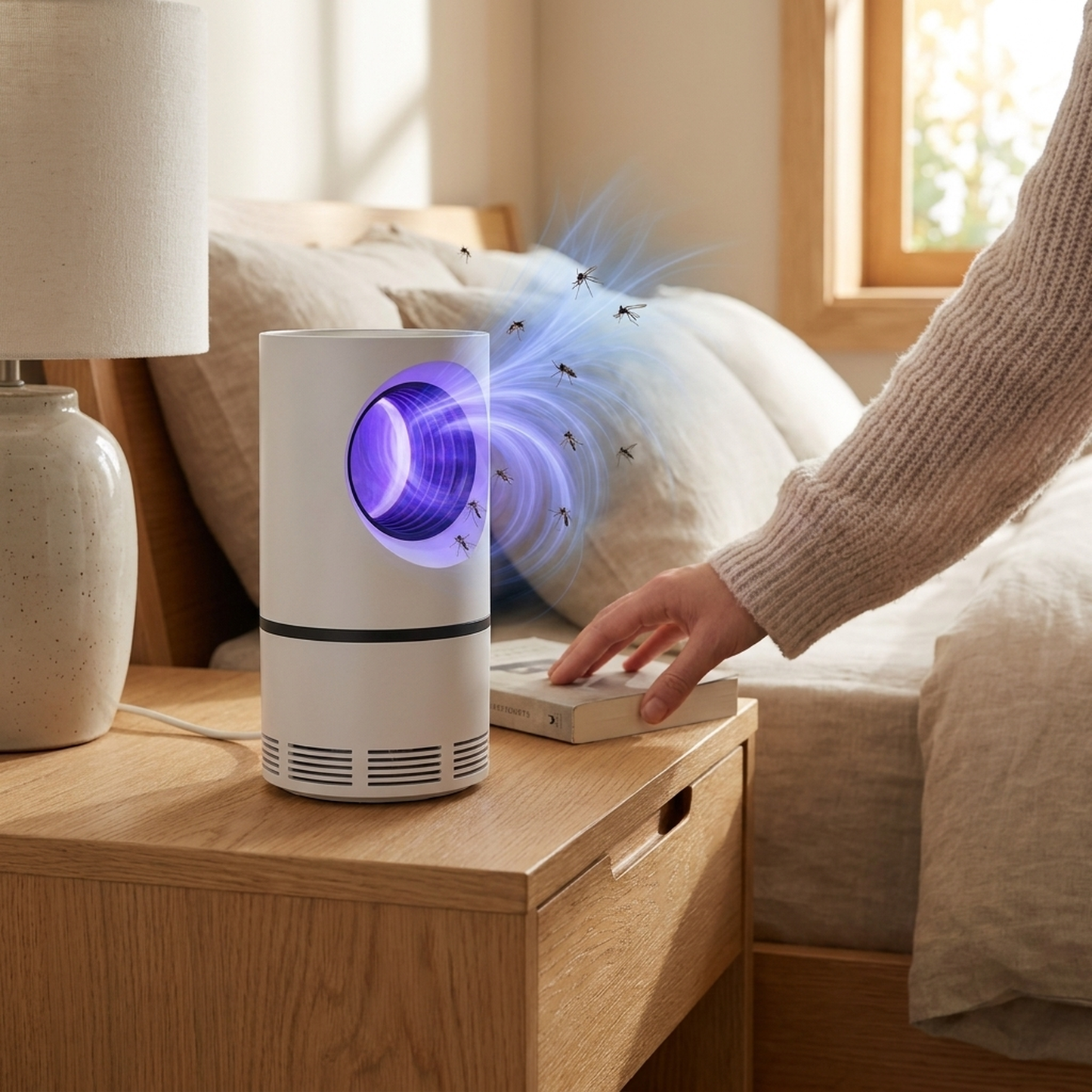 LISTINGOPT::kovosis::uv-insect-trap-for-quiet-bug-free-spaces::02-inuse