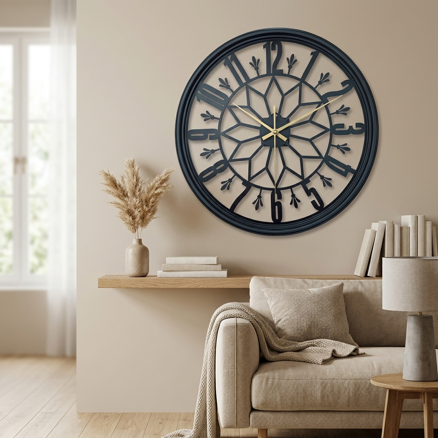 LISTINGOPT::kovosis::vintage-metal-wall-clock-silent-industrial-style::01-hero