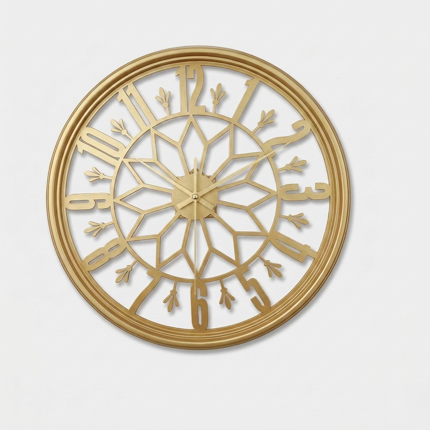 LISTINGOPT::kovosis::vintage-metal-wall-clock-silent-industrial-style::color-golden