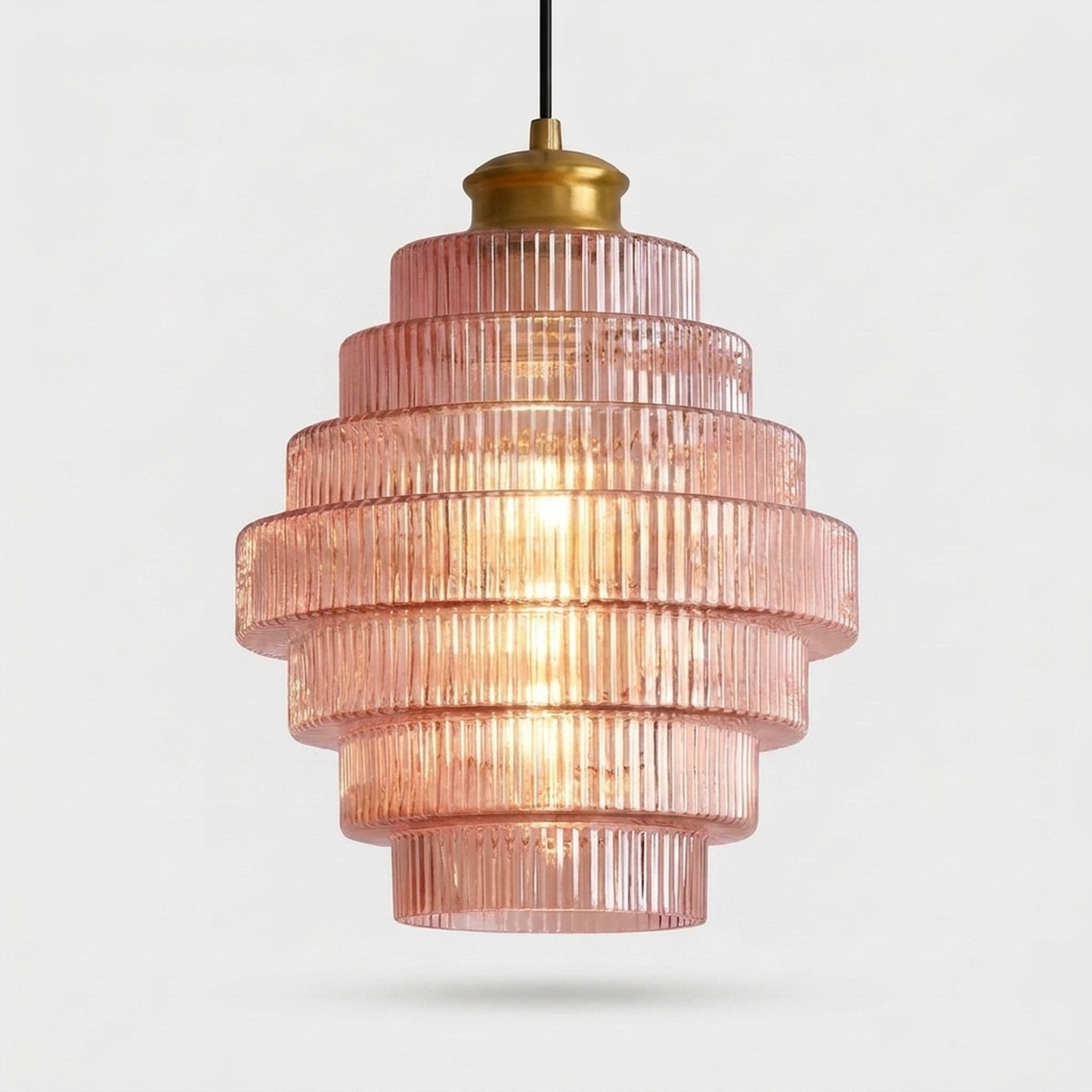 LISTINGOPT::kovosis::vintage-tiered-glass-hanging-lamp-sculptural-glow::color-pink