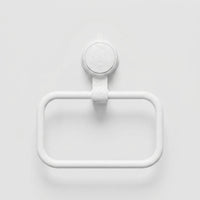 LISTINGOPT::kovosis::vintage-walnut-wood-towel-ring-with-suction-cup-mount-no-drill-wall-mounted-bathroom-towel-holder-stainless-steel-frame::color-white