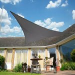 LISTINGOPT::kovosis::waterafstotend-zonnescherm-uv-bescherming-voor-balkon-tuin-of-terras-driehoek-of-vierkant::color-grijs