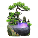 LISTINGOPT::kovosis::wealth-feng-shui-company-office-tabletop-ornaments-desktop-flowing-water-waterfall-fountain-with-color-changing-led-lights-spray::color-led-spray