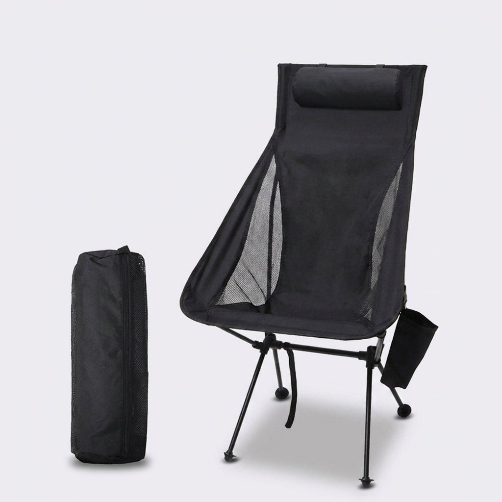 LISTINGOPT::kovosis::westtune-portable-folding-camping-chair-with-headrest-lightweight-tourist-chairs-aluminum-alloy-fishing-chair-outdoor-furniture::color-black