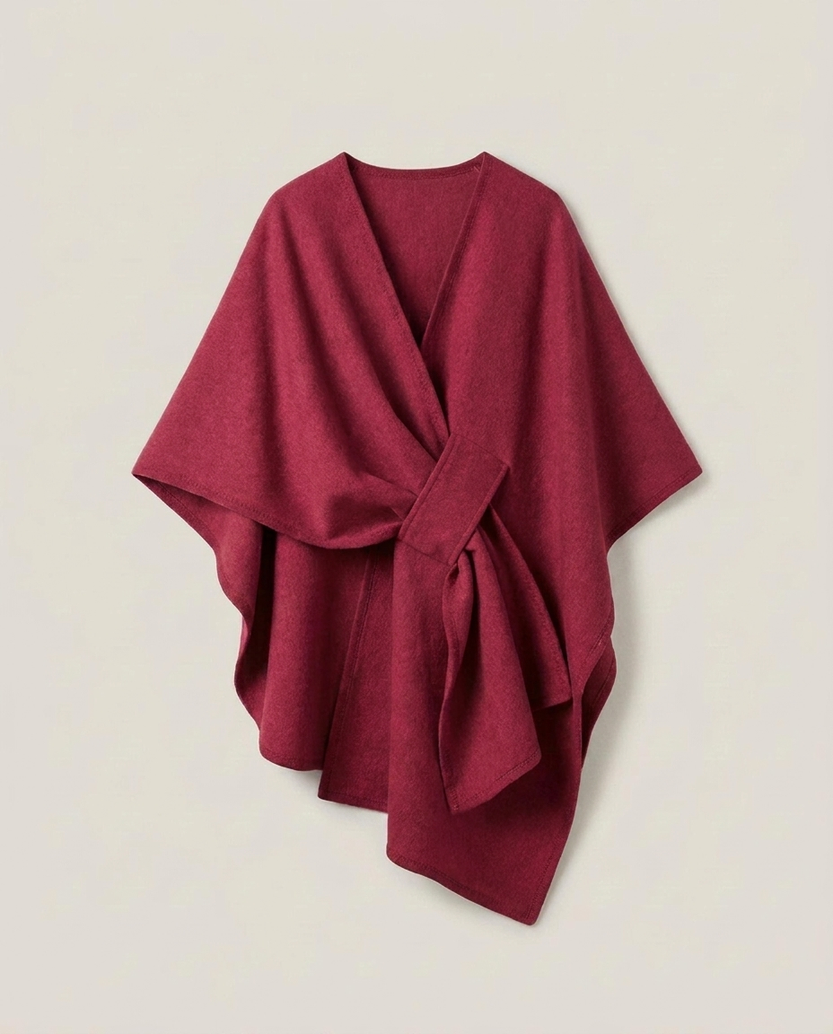 LISTINGOPT::kovosis::windwrap-poncho-scarf-coat-for-all-season-style::color-rose-red