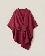 LISTINGOPT::kovosis::windwrap-poncho-scarf-coat-for-all-season-style::color-rose-red