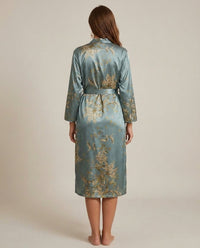 LISTINGOPT::kovosis::womens-elegant-floral-print-satin-robe-with-v-neck-and-belt-casual-all-season-sleepwear-for-autumn-and-winter-autumn-winter-robe-floral-print-robe-satin-finish-robe::03-back