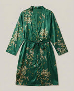 LISTINGOPT::kovosis::womens-elegant-floral-print-satin-robe-with-v-neck-and-belt-casual-all-season-sleepwear-for-autumn-and-winter-autumn-winter-robe-floral-print-robe-satin-finish-robe::color-dark-green