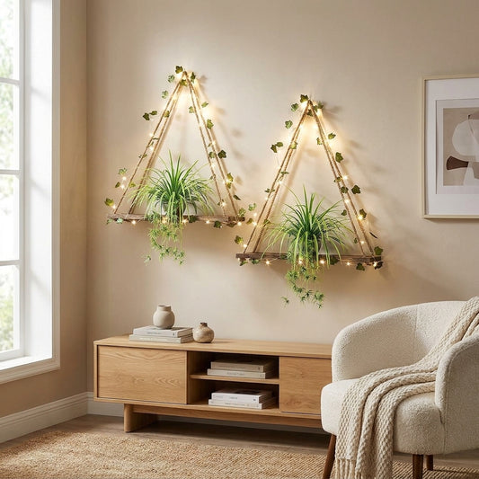 LISTINGOPT::kovosis::wood-shelf-with-leaf-hanging-decoration-led-shelf-decor-aesthetic-room-decor-floating-shelves-wall-display-stand-for-living-room::01-hero