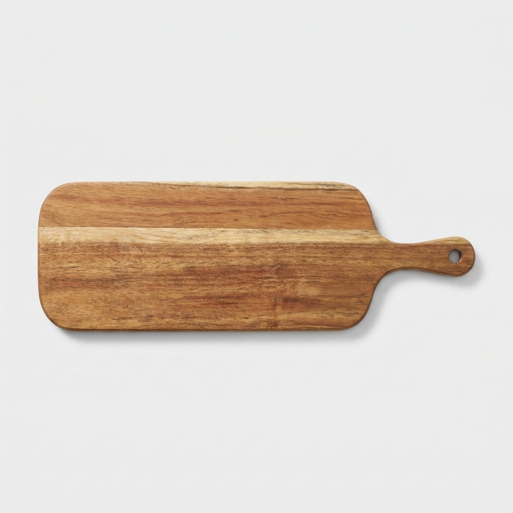 LISTINGOPT::kovosis::wooden-charcuterie-board-large-serving-platter-for-cheese-pizza-bread-appetizers-with-handle-rustic-kitchen-cutting-board::04-closeup