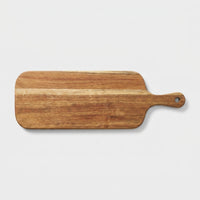 LISTINGOPT::kovosis::wooden-charcuterie-board-large-serving-platter-for-cheese-pizza-bread-appetizers-with-handle-rustic-kitchen-cutting-board::04-closeup