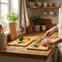 LISTINGOPT::kovosis::wooden-cutting-board-bamboo-food-cutting-table-kitchen-serving-board-thickened-chopping-panel-for-meat-fruit-vegetables-bread::02-inuse