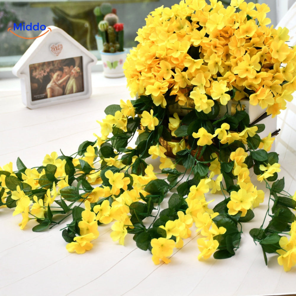 Cascading Orchid Flowers For Sculptural Elegance