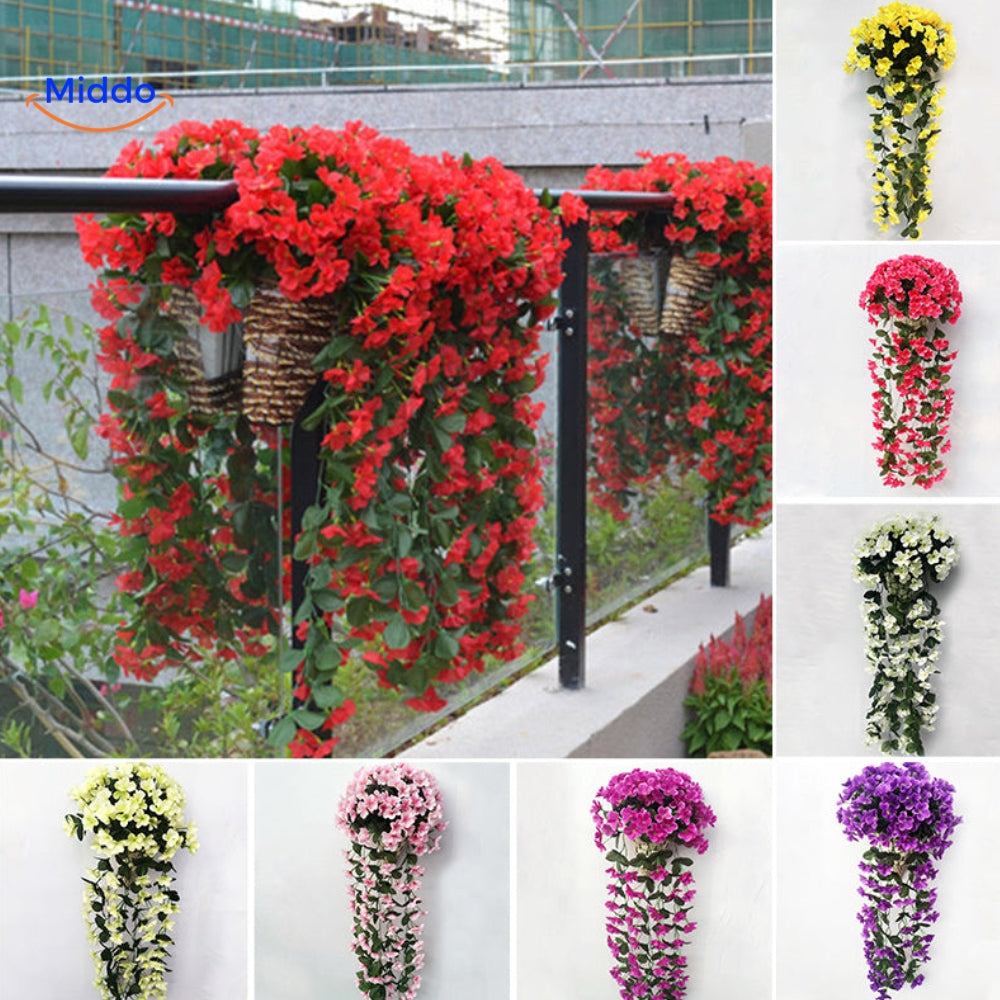Cascading Orchid Flowers For Sculptural Elegance