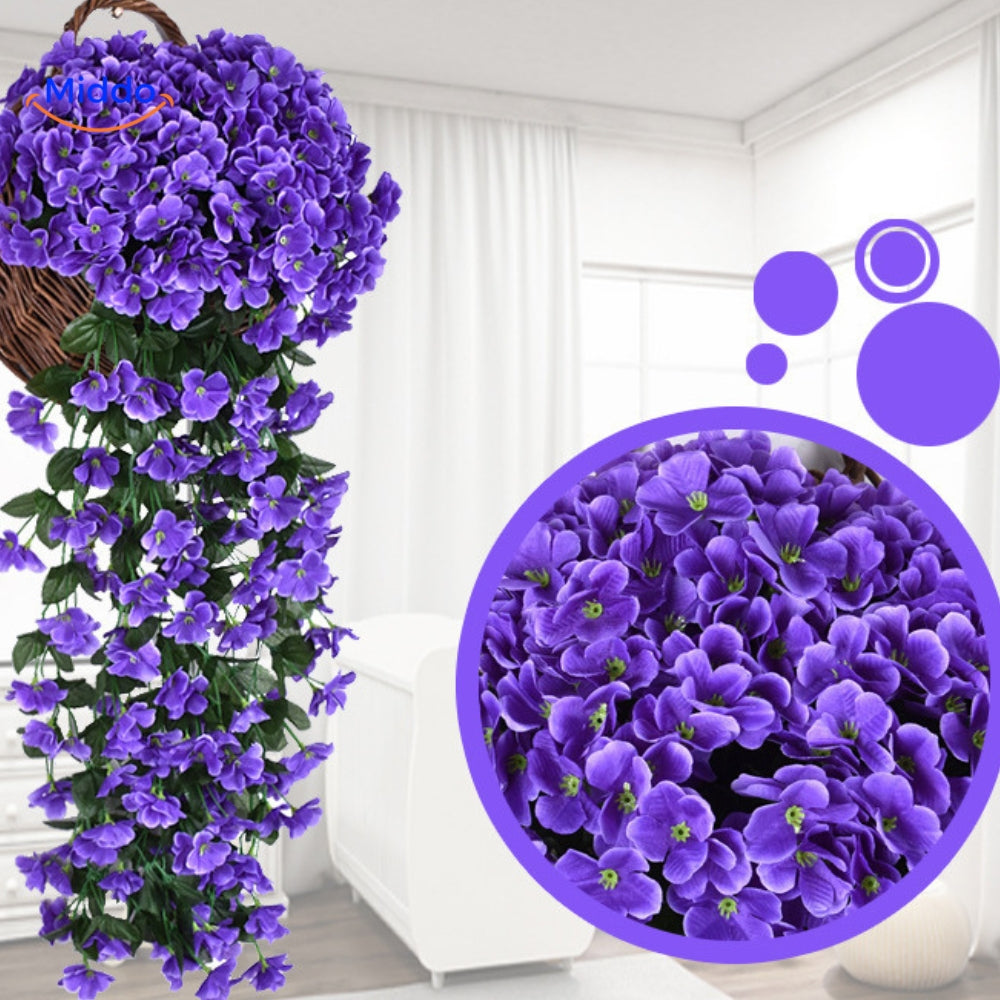 Cascading Orchid Flowers For Sculptural Elegance