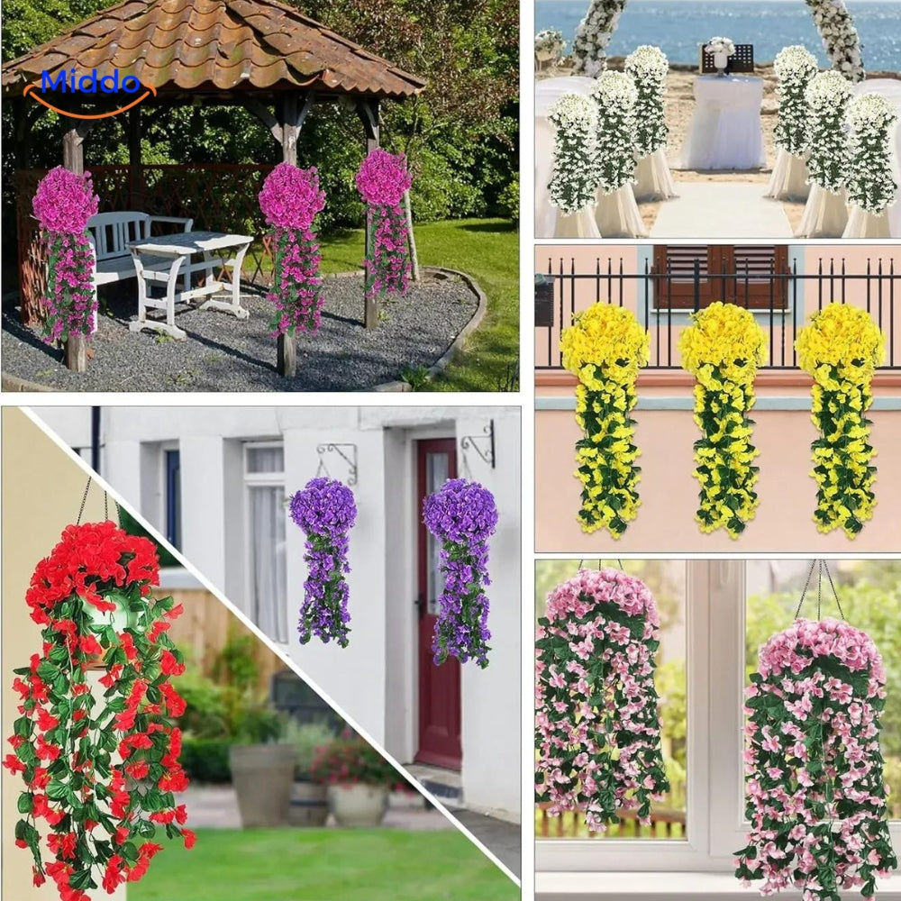 Cascading Orchid Flowers For Sculptural Elegance