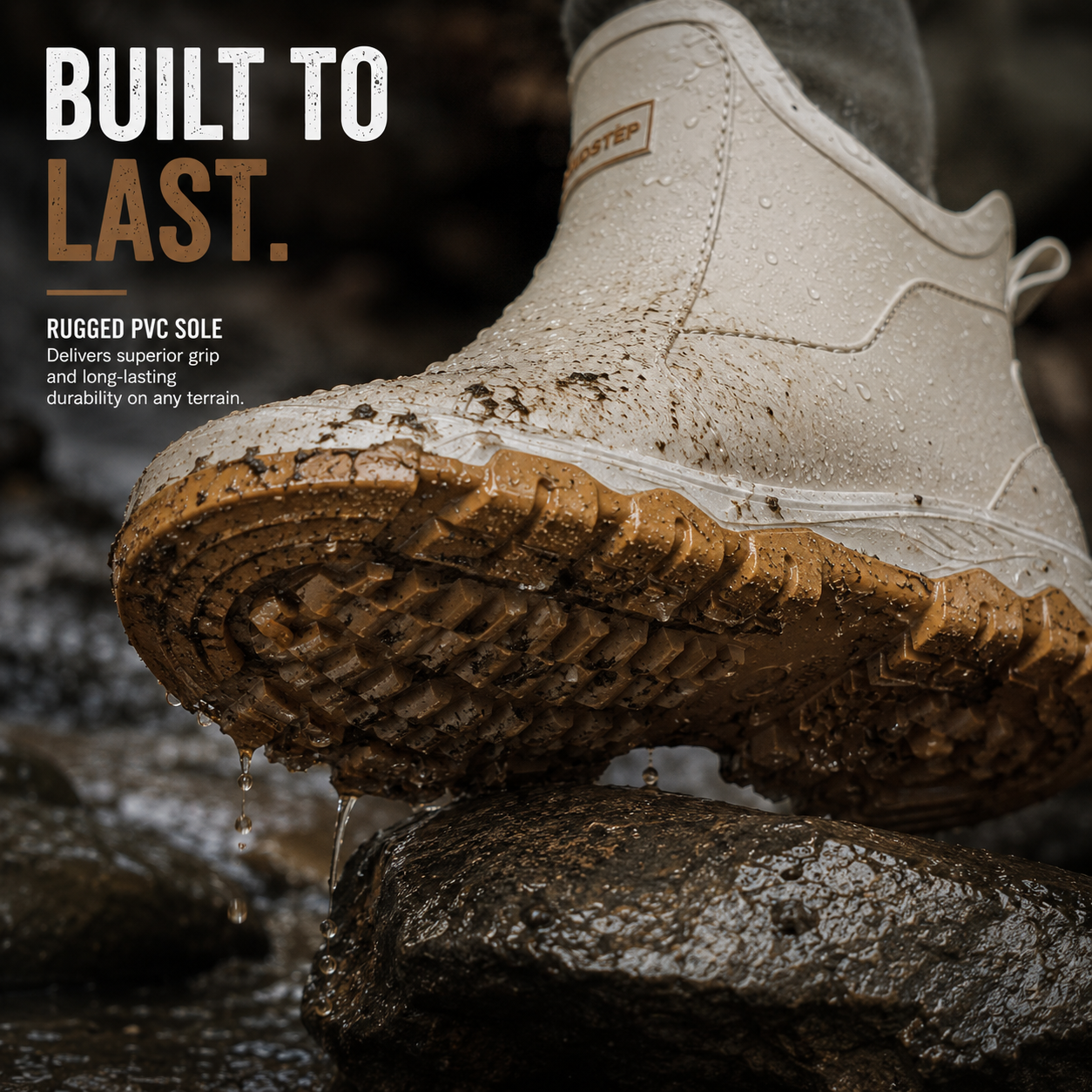 Outdoor Footwear – Dry, Secure Grip On Wet Ground