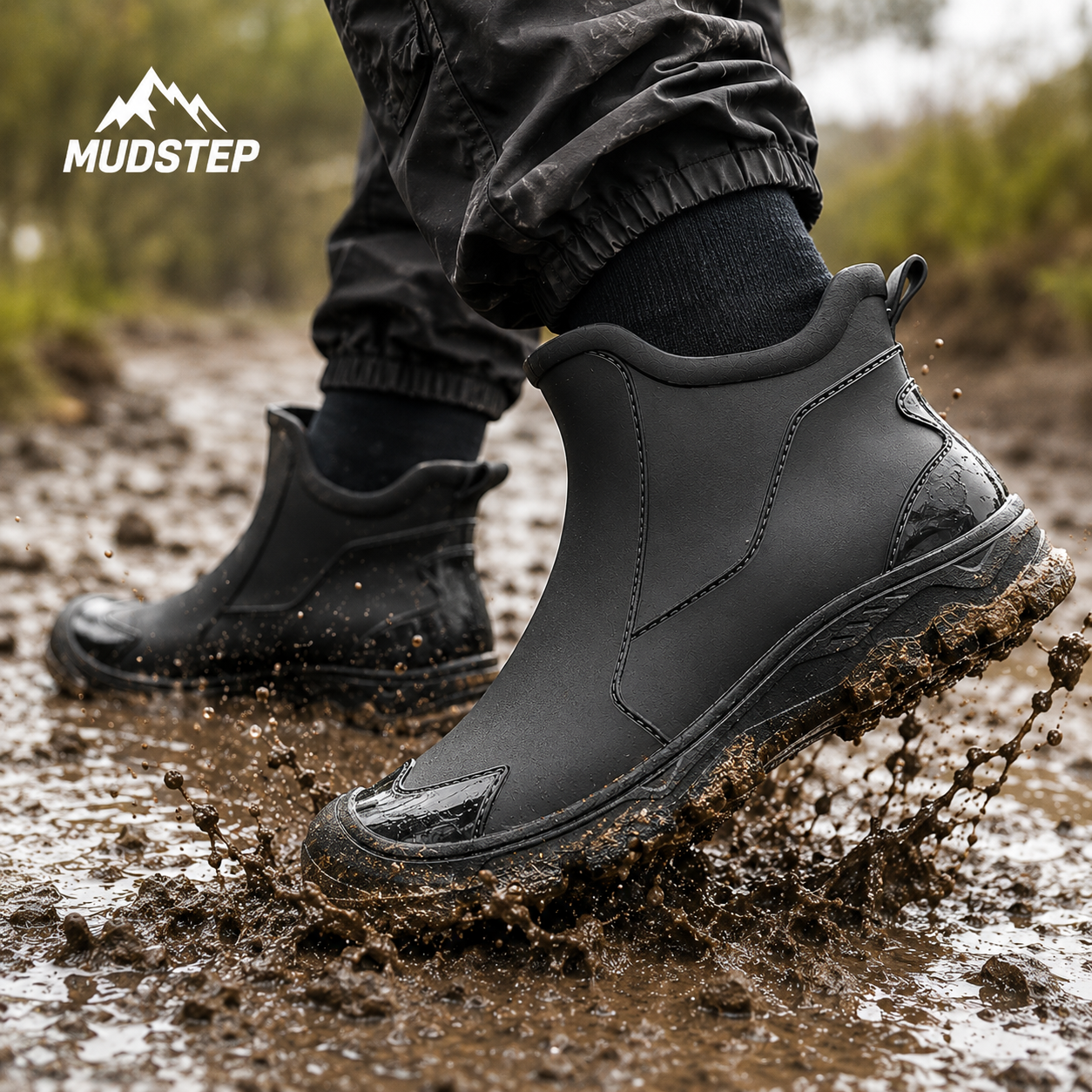 Outdoor Footwear – Dry, Secure Grip On Wet Ground