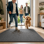 Zerbino geometrico assorbente per ingressi più puliti