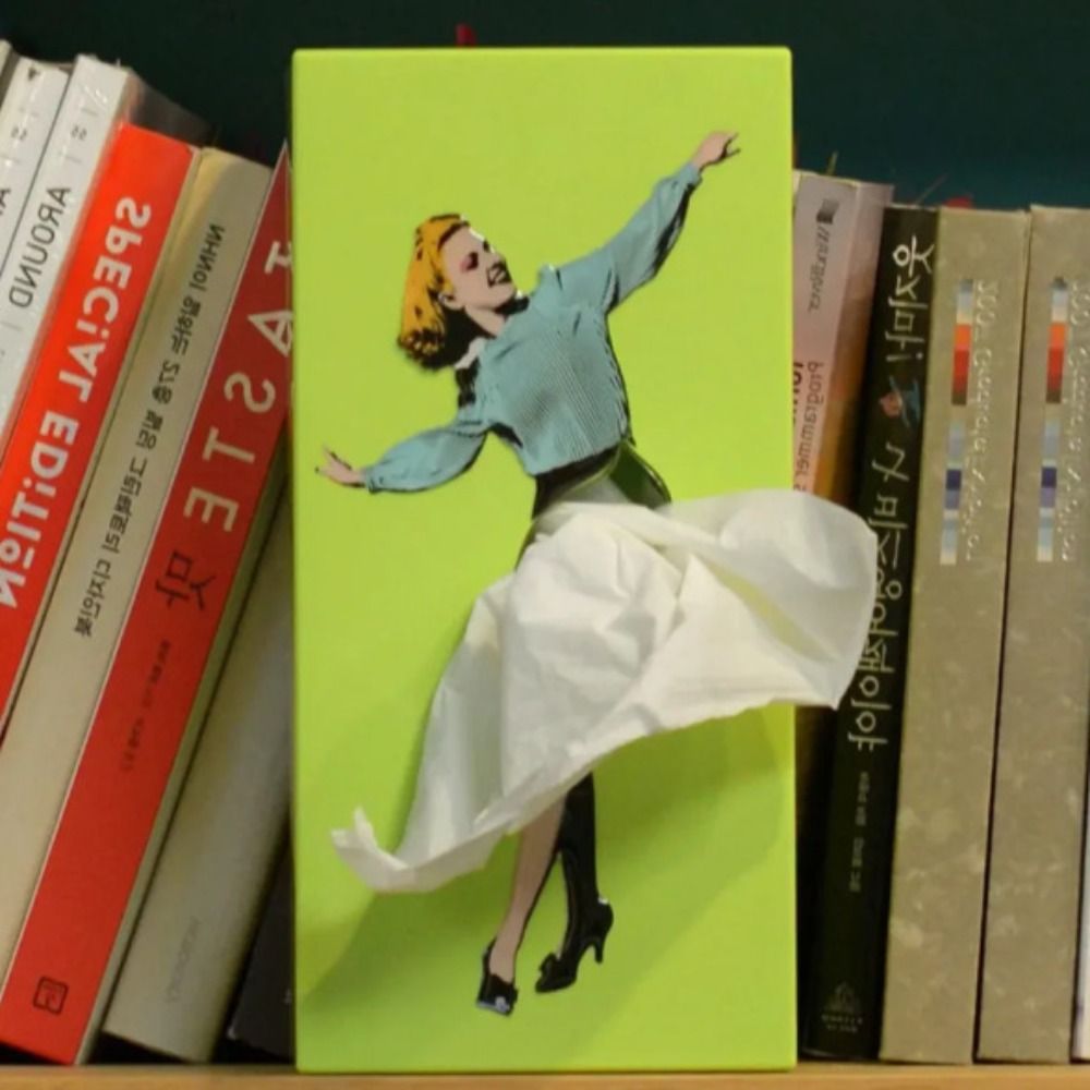Flying Skirt Tissue Box – A Playful Statement Piece