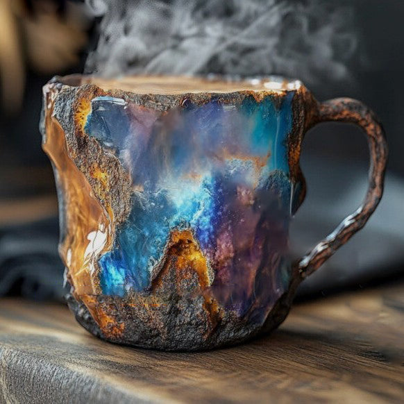Taza de cristal mineral para sorbos diarios impactantes