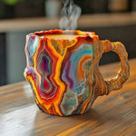 Taza de cristal mineral para sorbos diarios impactantes