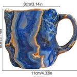 Taza de cristal mineral para sorbos diarios impactantes