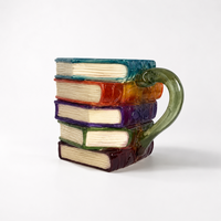Literary Book Glass Coffee Mug