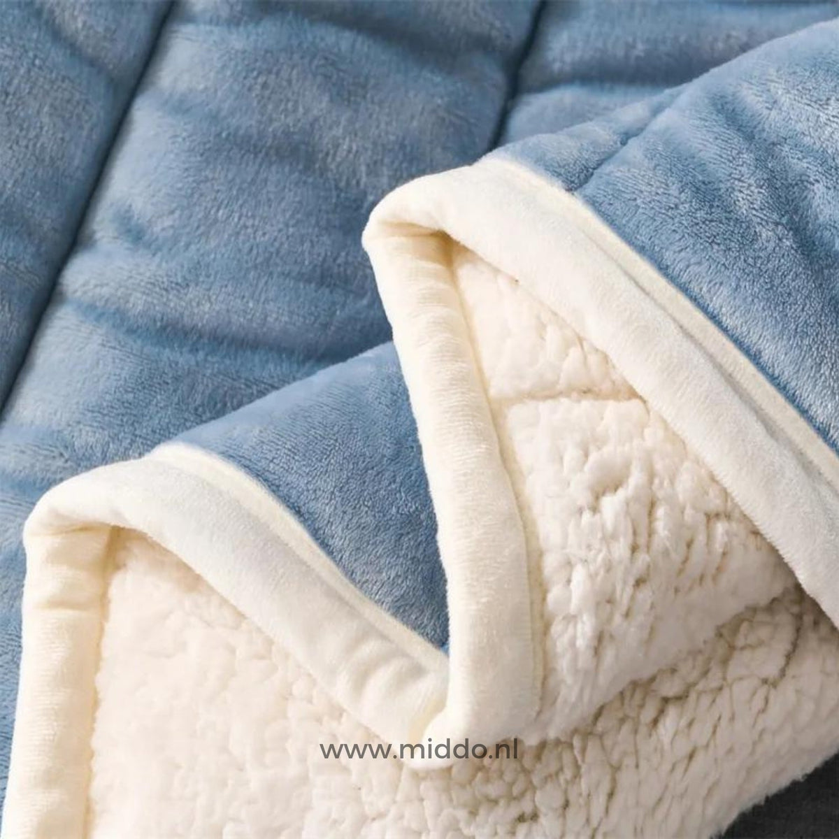 Manta de lana suave para noches de invierno acogedoras