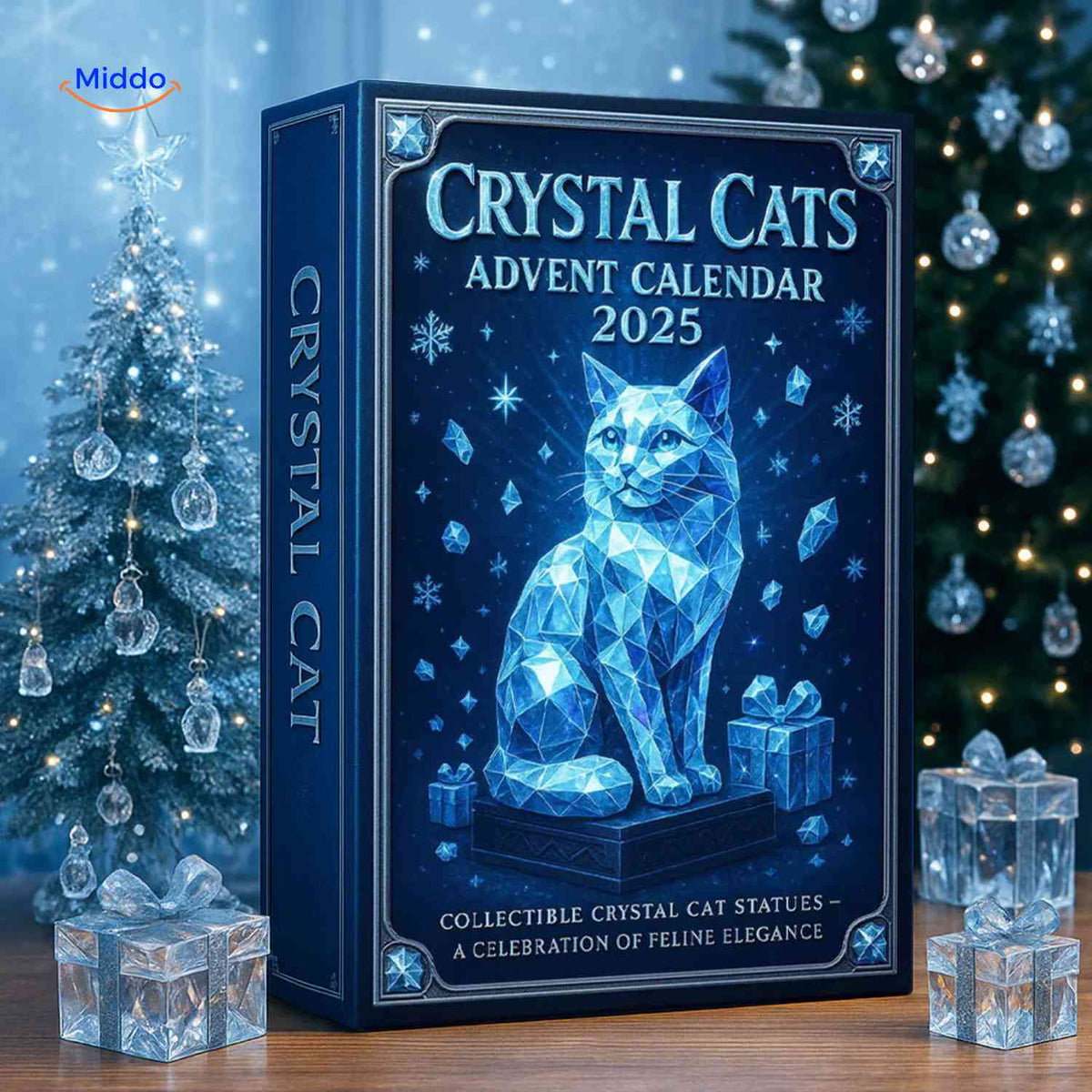 Cat Figurine Advent Calendar For Daily Delight